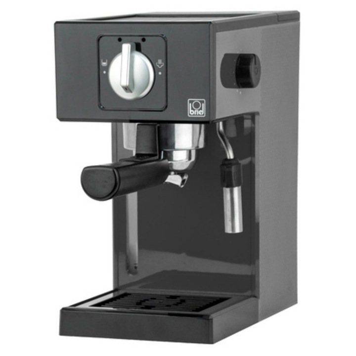 Espressor Briel, 1000W, 1.5l, 20 bar, Negru