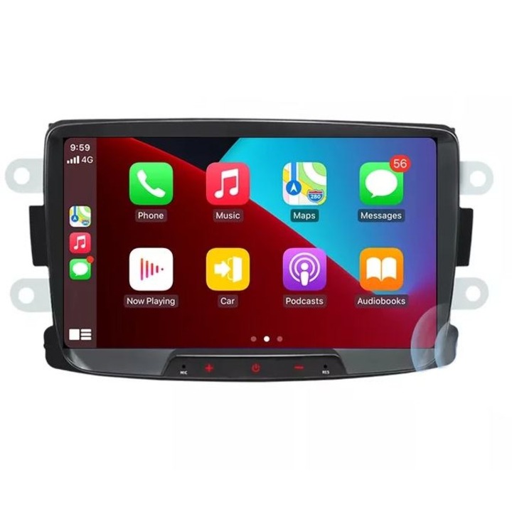 Navigatie ARIS, 2GB RAM 32 GB ROM, Carplay si Android Auto, Android11 pentru Renault, Dacia, Logan 2m, Sandero, Duster, Captur, Dokker, Symbol, Lodgy