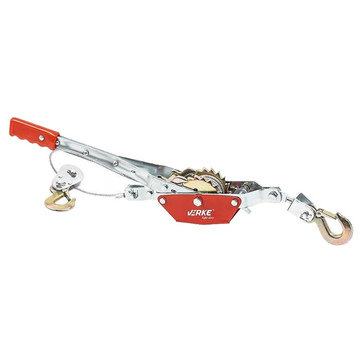 Troliu cu 2 carlige, 4 tone, 2.5m, Verke