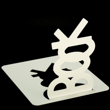 Suport de carti, metalic, Hansen Ergonomics Studio, 2 bucati culoare alba Suport de carti, metalic, Hansen Ergonomics Studio, 2 bucati culoare alba