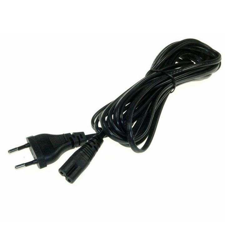OEM Kazettás lejátszó tápkábel 5M fekete