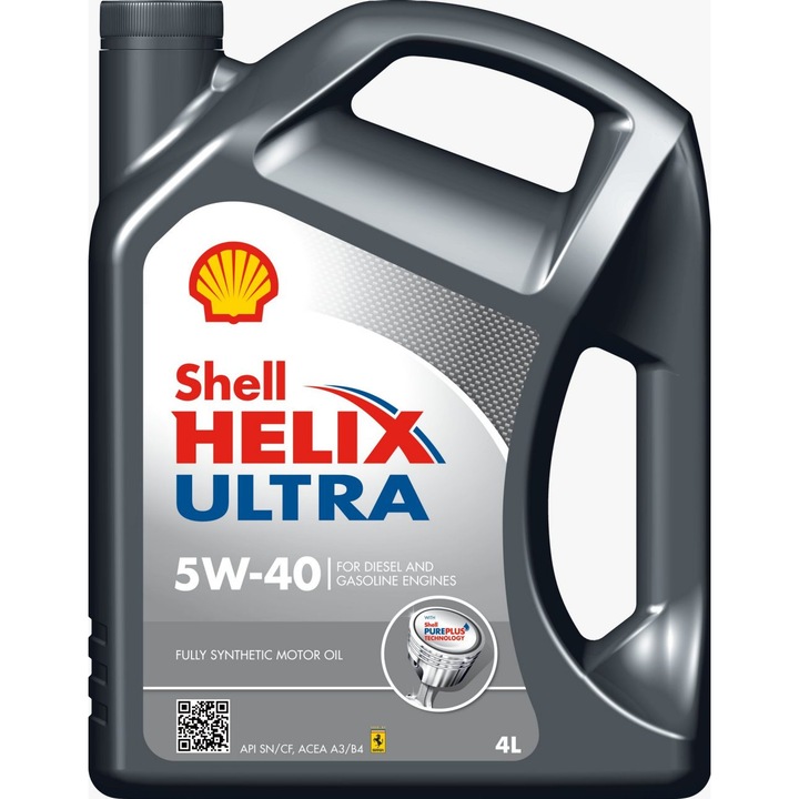Ulei motor Shell Helix Ultra, 5W40, 4 L