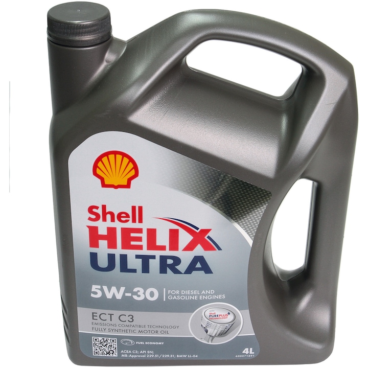 Ulei motor Shell Helix Ultra ECT C3, 5W30, 4L