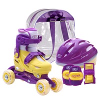 Set role reglabile RCO, 27-30, cu pozitionarea multipla a rotilor, Mov, SS5001X-3H4W-B