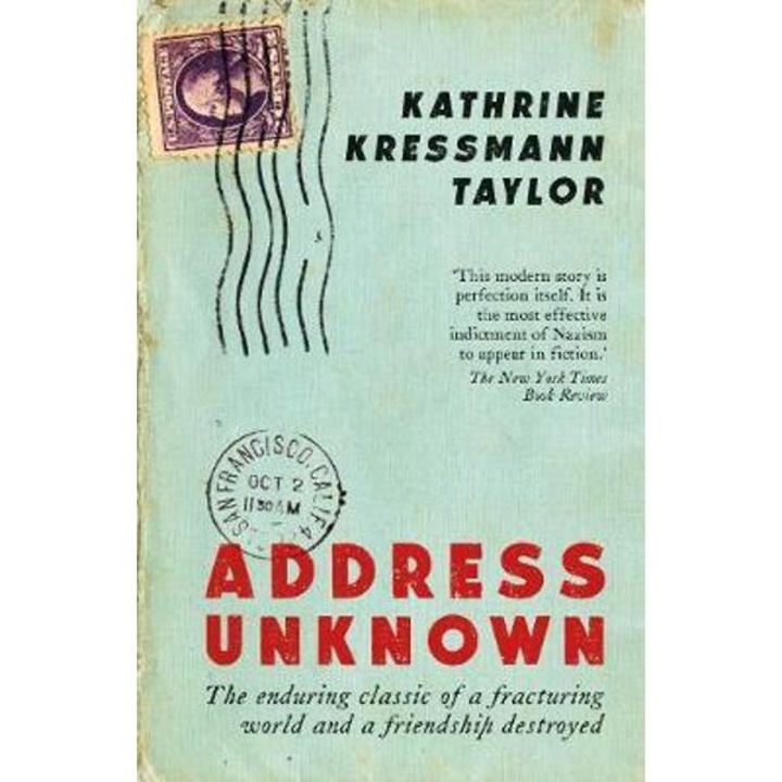 Address Unknown - Kathrine Taylor