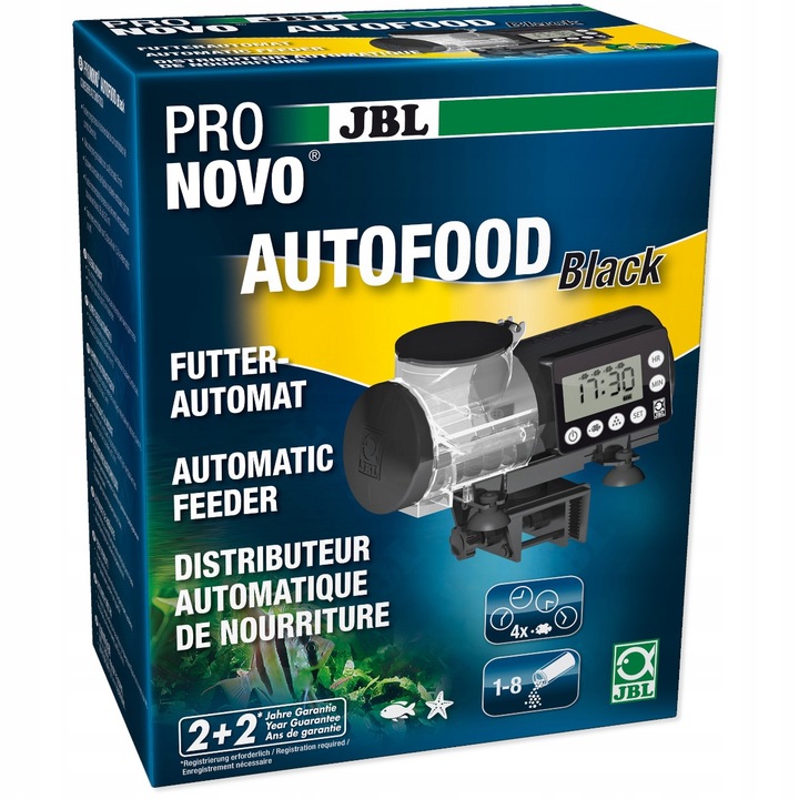 Hranitor automat pesti JBL ProNovo Auto Food Black