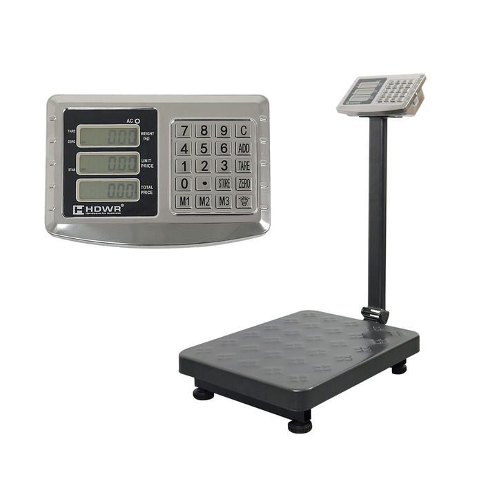 Cantar de platforma, electronic, cantar mic 300 kgPRO P300