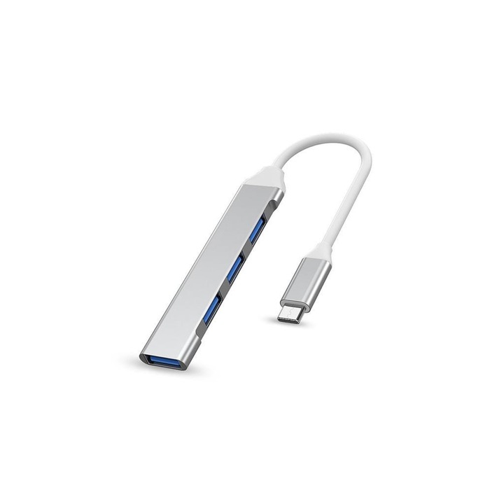 EONLINE Hub 4 az 1-ben, usb-c / usb 3.0, sebesség 350 mb/s, gyorstöltés funkció