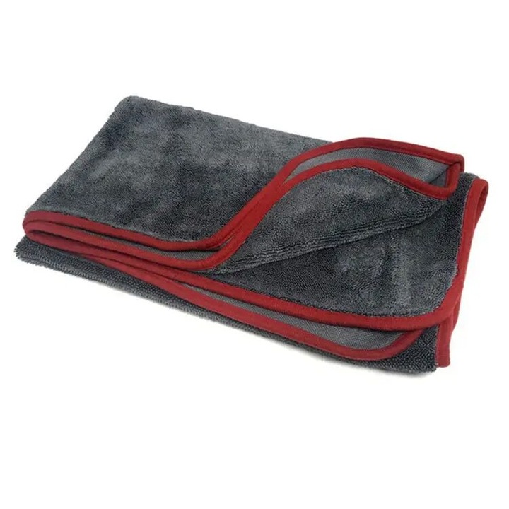 Laveta din microfibra pentru sters caroseria, 60 cm x 90 cm, gri