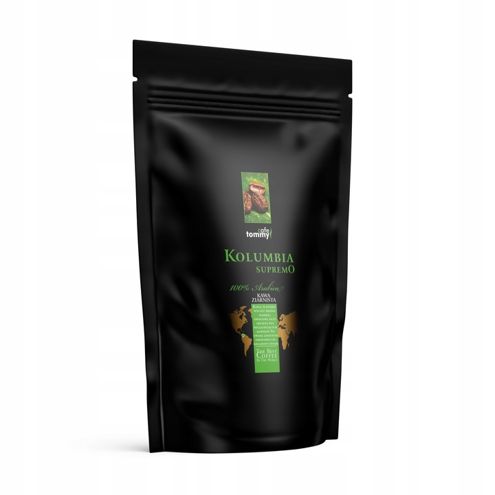 Cafea Colombia Supremo, Tommy Cafe, 100% Arabica, 250 g