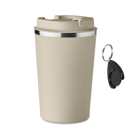 Cana termos, PARUNIV®, crem, 350 ml