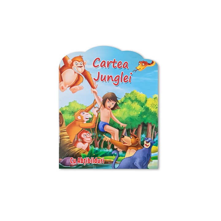 Carte pentru copii Cartea Junglei cu Abtibilduri