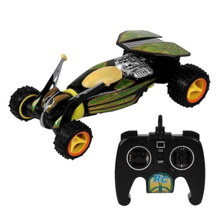 Masina de acrobatii cu telecomanda si lumini, 360º, functioneaza pe toate terenurile