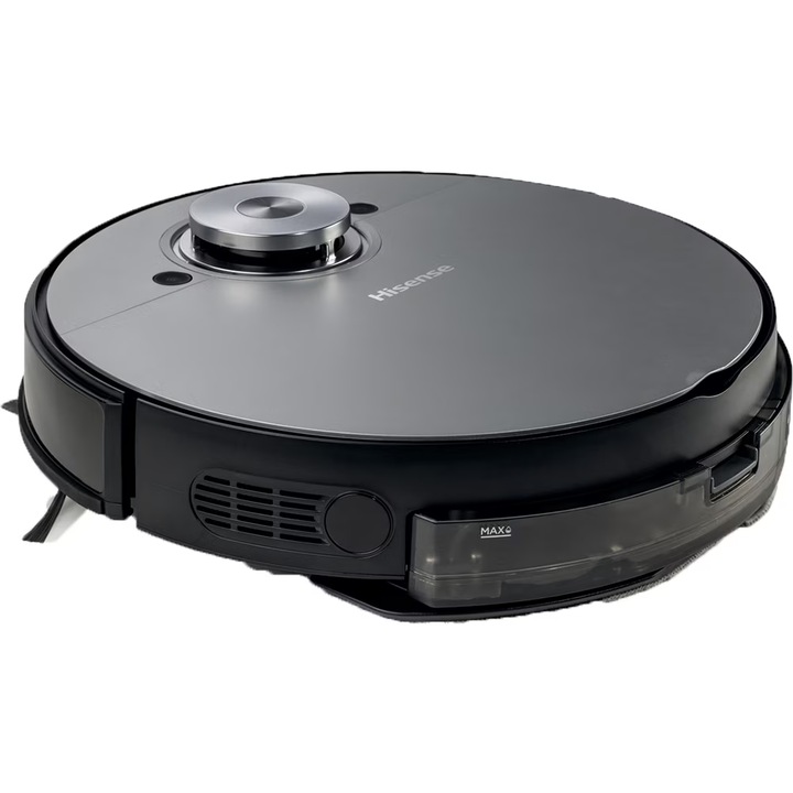 Прахосмукачка-робот HISENSE, 0.5л, 14.4V, автономия max 150 мин, моп функция, черна
