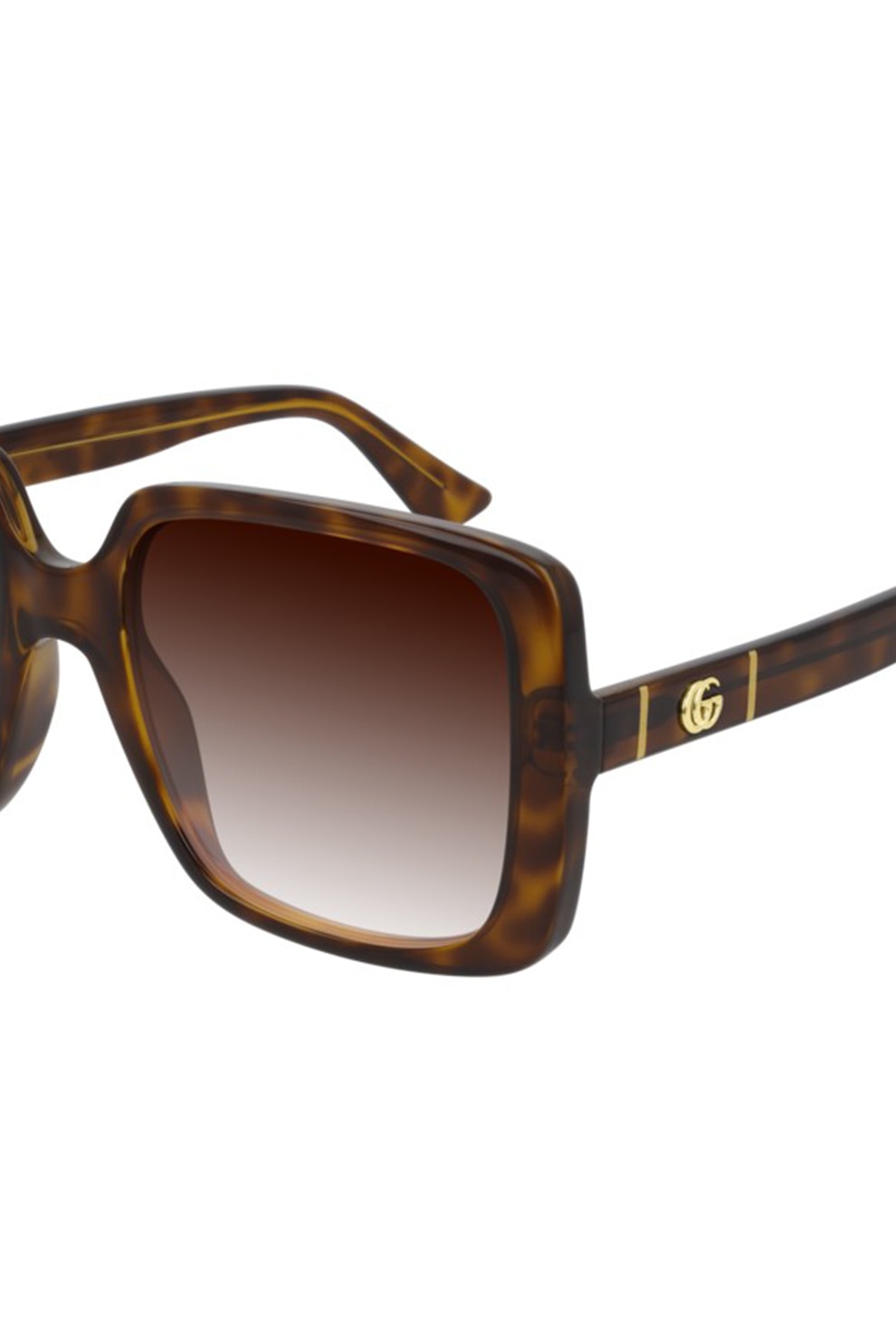 Gucci, Слънчеви очила с градиента, Кафяв, 56-20-145 - eMAG.bg
