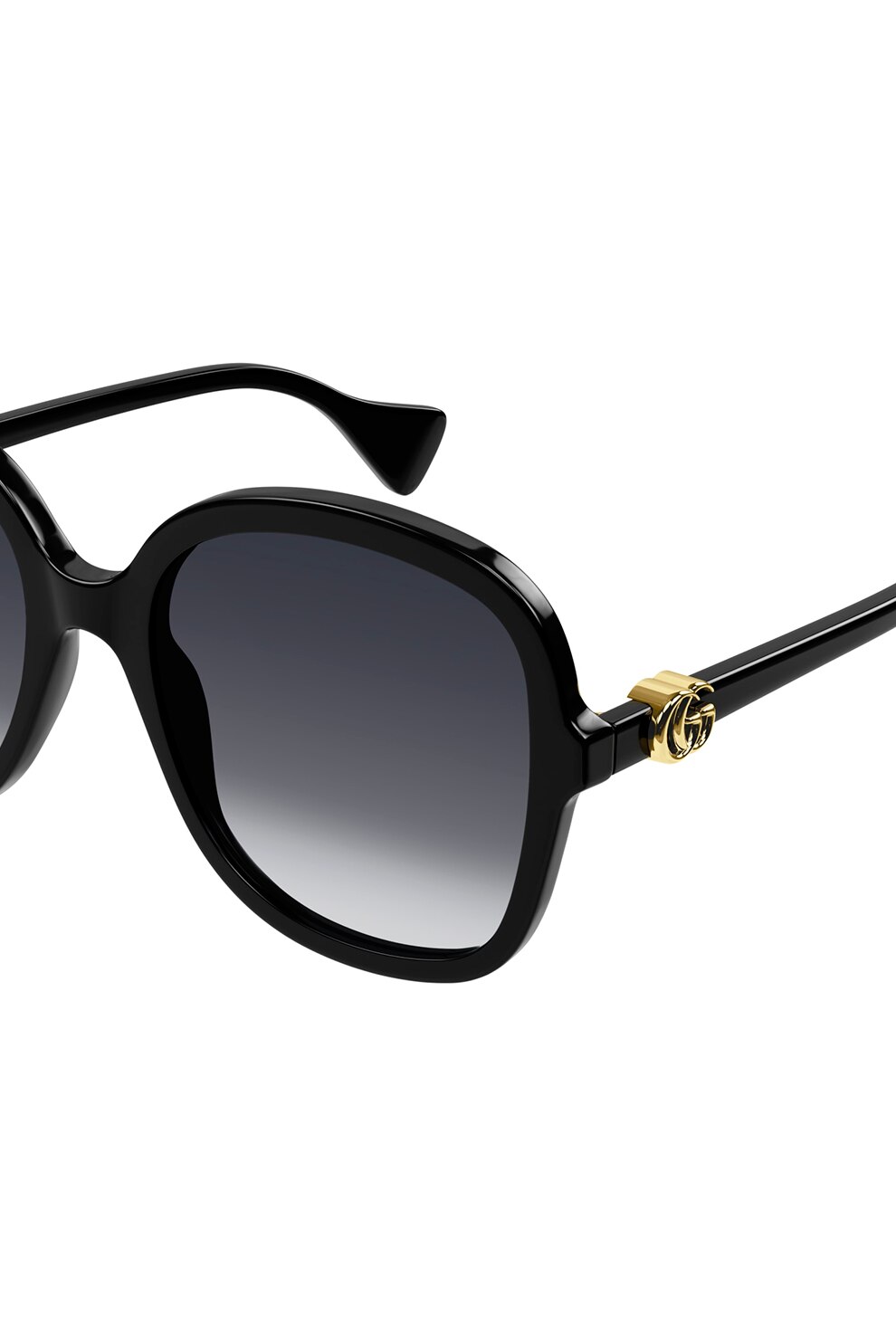 Gucci, Слънчеви очила с градиента, Черен, 56-20-145 - eMAG.bg