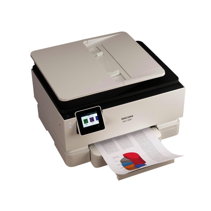 Цветно мастиленоструйно мултифункционално устройство RICOH IJM C180F, A4