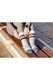 Sosete bumbac active lifestyle socks rings white black, 39-42 eu, multicolor
