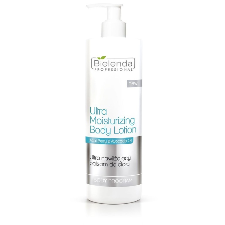 Testápoló, Bielenda, Hidratáló, Minden bőrtípusra, 500 ml