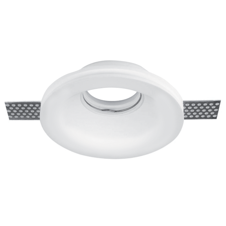 Spot, Elmark, Rotund, Gipsz, GU10, D100X40, Fehér, 92Gdl05R
