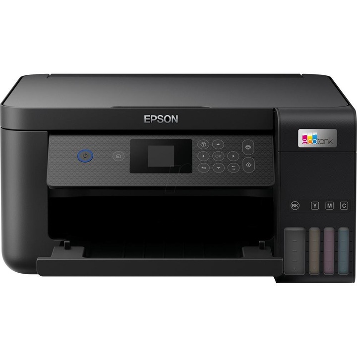 Imprimanta inkjet monocrom Epson ET-2850, A4, duplex, USB 2.0, Wi-Fi, 33 ppm negru, 15 ppm color