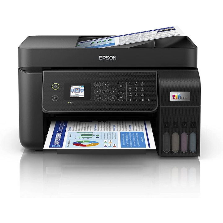 Multifunctionala Color Imprimanta multifunctionala inkjet color Epson ET-4800, A4, duplex, USB ...