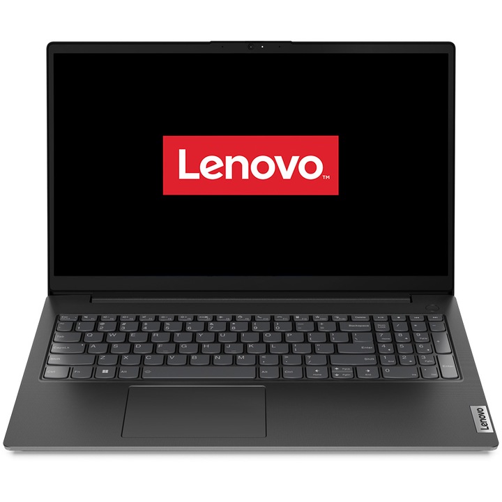 Lenovo V15 G3 ABA 15.6" FHD laptop, AMD Ryzen™ 7 5825U, 8GB, 512GB SSD, AMD Radeon™ Graphics, NoOS, Nemzetközi angol billentyűzet, Fekete