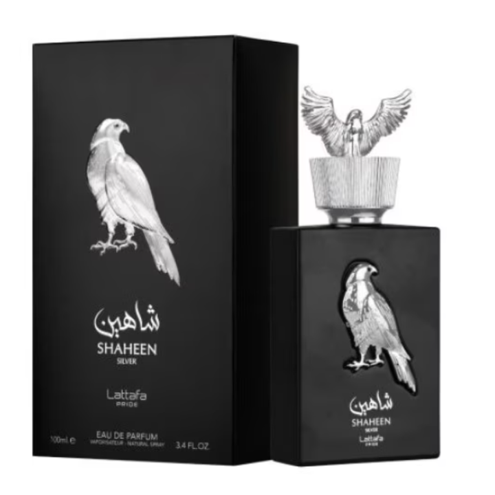 Apa de parfum Lattafa Pride Shaheen Silver, Unisex, 100 ml