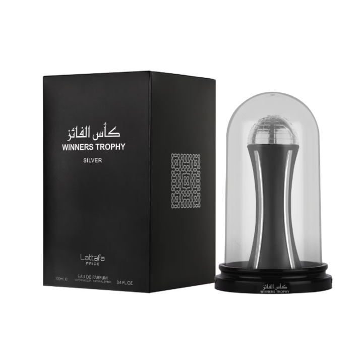 Apa de parfum Lattafa Pride Winners Trophy Silver, Unisex, 100 ml