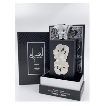 Apa de parfum Lattafa Pride Ansaam Silver, Unisex, 100 ml