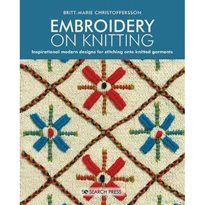 Embroidery On Knitting - Britt-marie Christoffersson