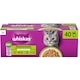 Hrana umeda pentru pisici Whiskas, selectii de carne in aspic, 40 x 85 g