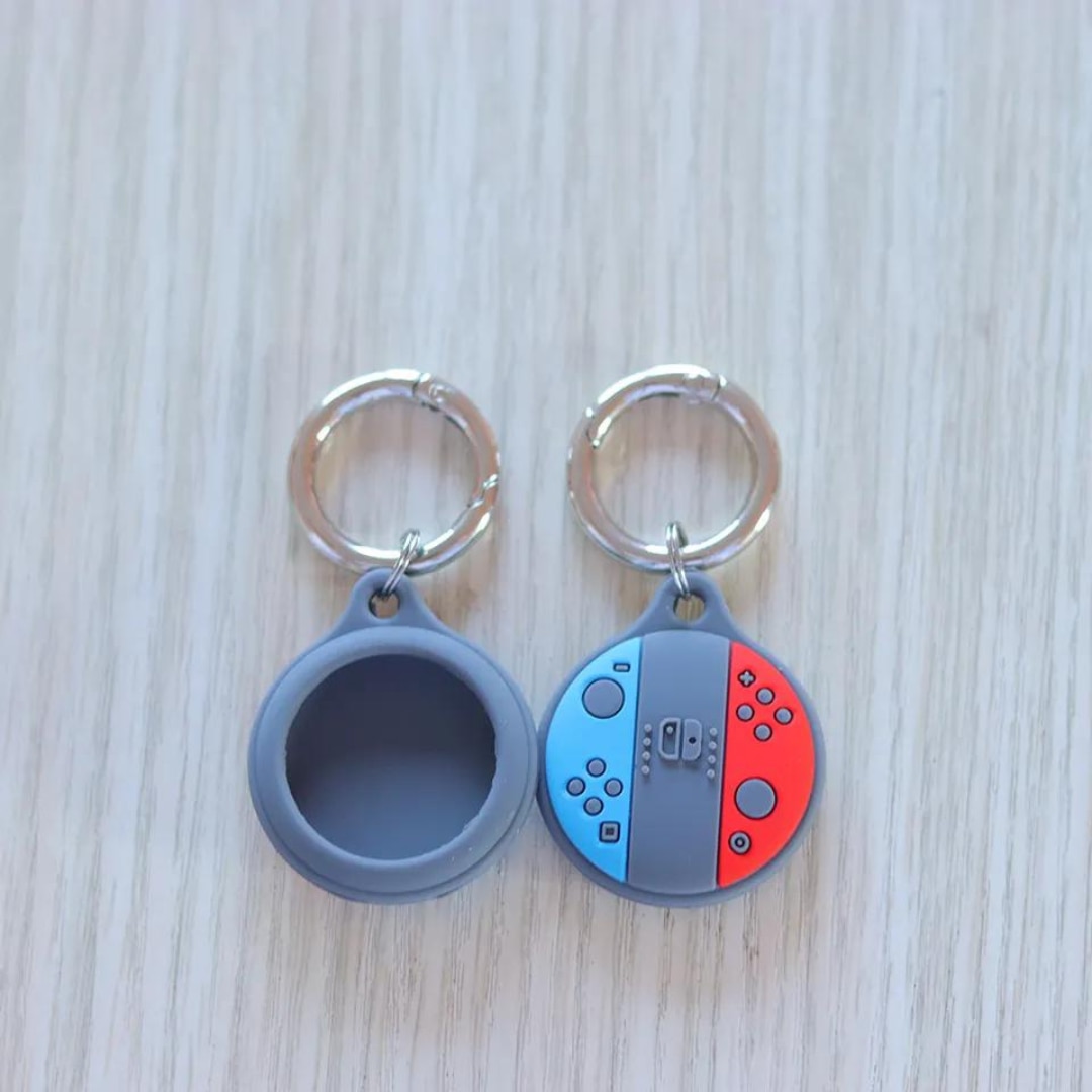 Husa AirTag din silicon, protectie, Nintendo eMAG.ro