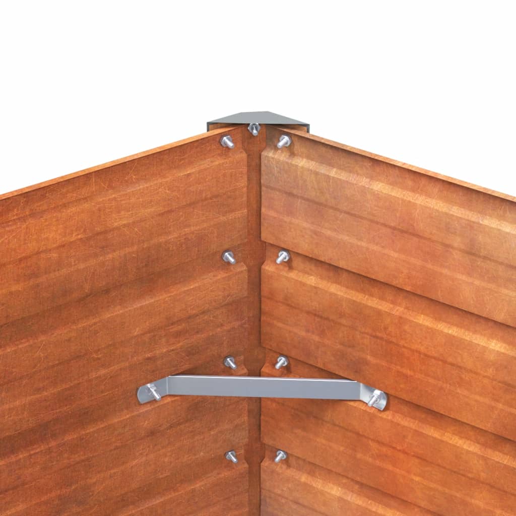 VidaXL Garden Gate, Locking Fence Gate, Hinged Gate For Patio Outdoor - View #3