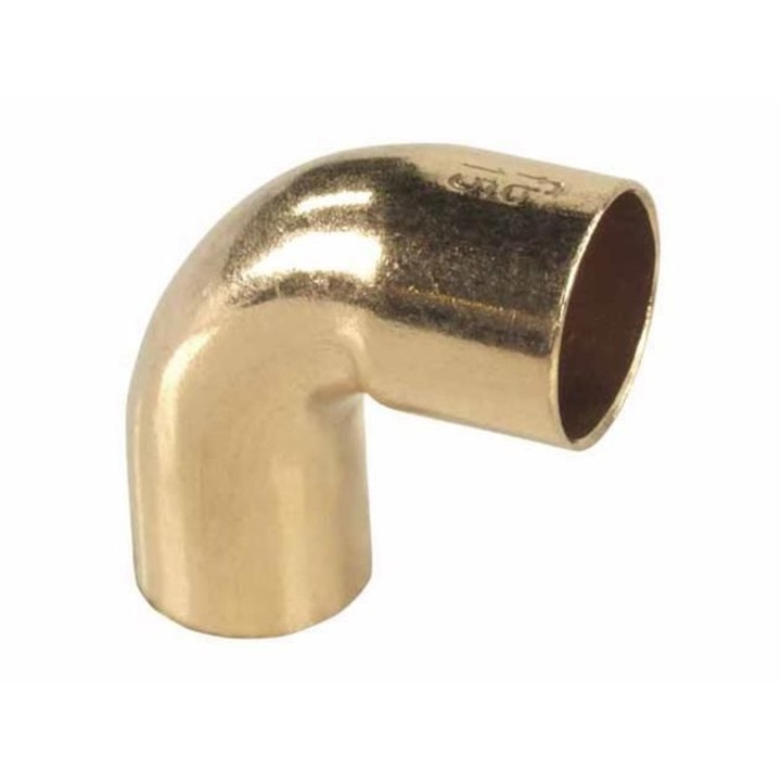Könyök, Viega, Réz, 28 mm, Arany