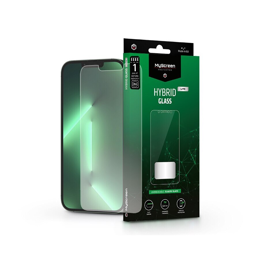 【 ぴお 】 iPhone13/14 Folie protectie telefon, MyScreen, Sticla, Compatibila cu Apple