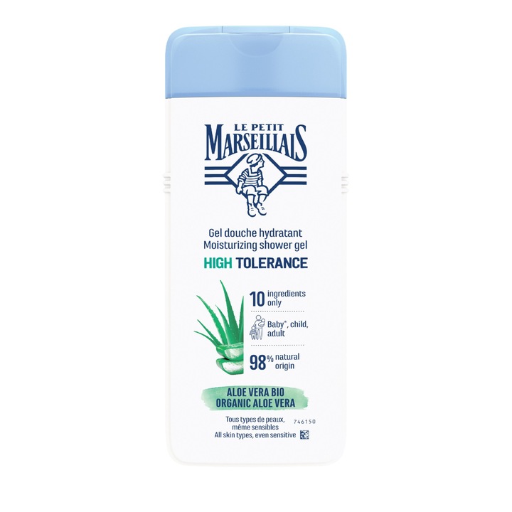 Tusfürdő Le Petit Marseillais, Jonshon, Aloe verával, 400 ml