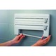 Dispenser De Bucatarie 4 In 1 EDAR, Pentru Folie Alimentara, Rola De Hartie, Folie De Aluminiu Si Alte Accesorii, Alb