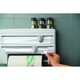 Dispenser De Bucatarie 4 In 1 EDAR, Pentru Folie Alimentara, Rola De Hartie, Folie De Aluminiu Si Alte Accesorii, Alb