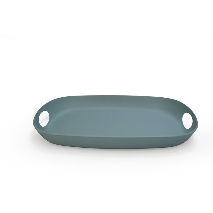 Tava Platou 36,5x47,5x5,5 cm PANGEA albastru deschis