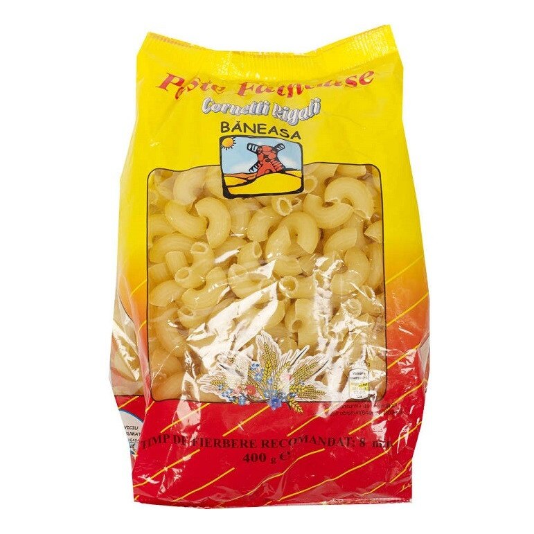 Set 5 x Paste Baneasa Cornetti Rigati 400 g - eMAG.ro