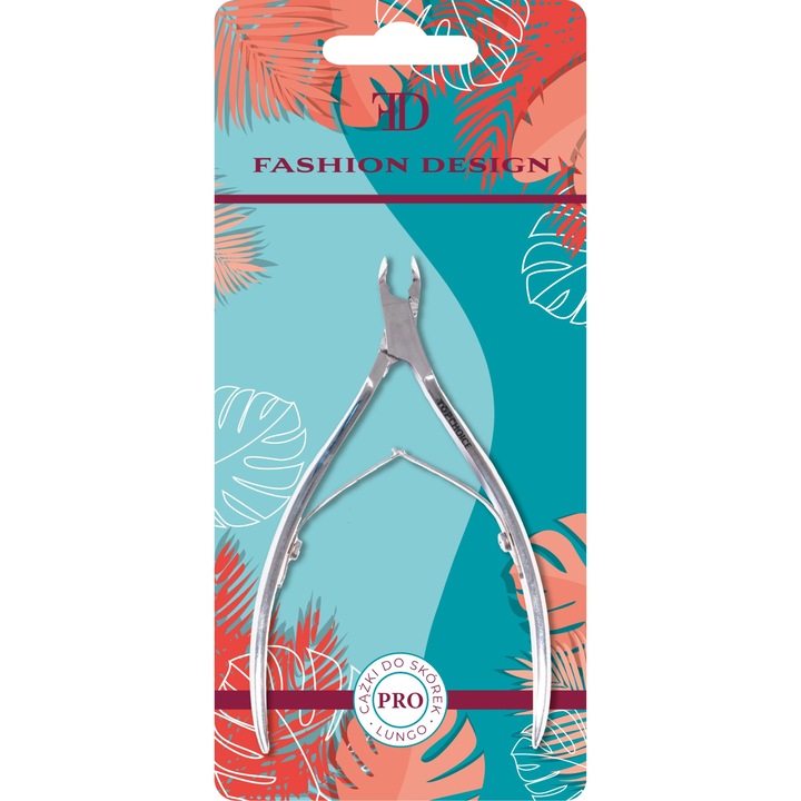 Cleste cuticule Fashion Design Pro, Top Choice, Inox, 12 cm, Argintiu