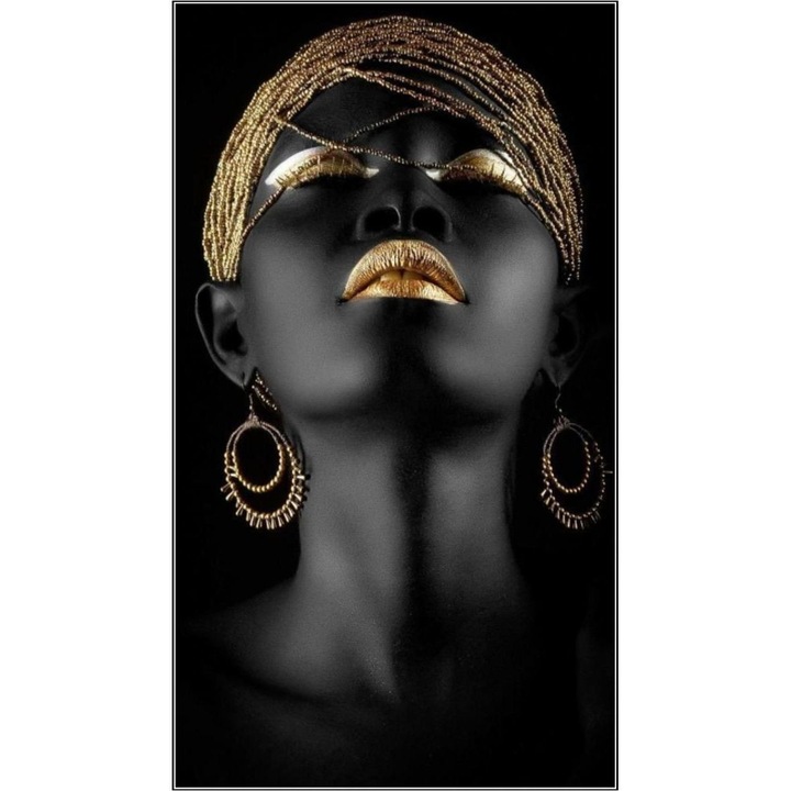 Covor antiderapant Black Beauty, 80 x 150, Anais Tailor