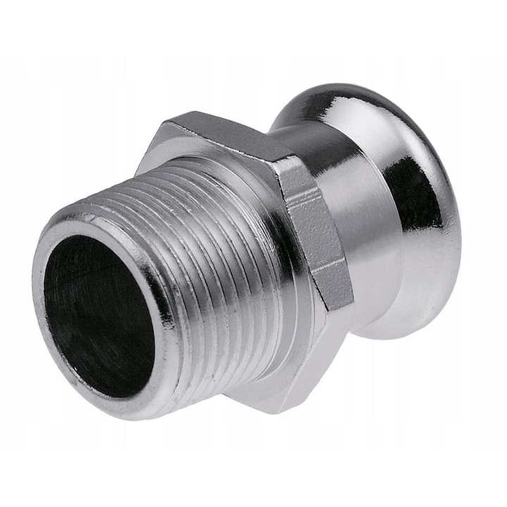 Niplu presare, Kan, Otel, 35 x 1 mm, Argintiu