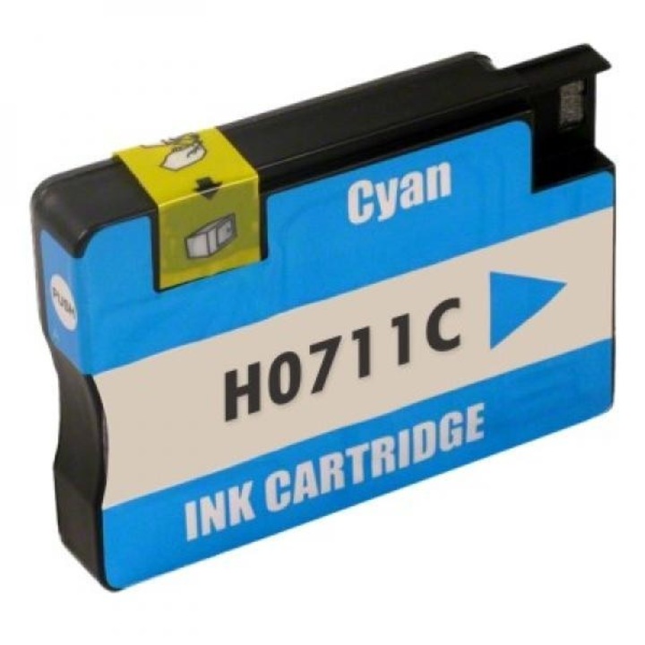 Cartus compatibil cu Hp 711XL, cyan, 1000 pagini