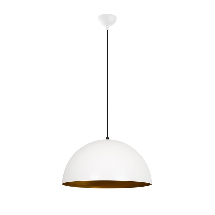 Полилей Sivani MR 719, Opviq, 50 x 121 cm, 1 x E27, 40W, бяло/златисто