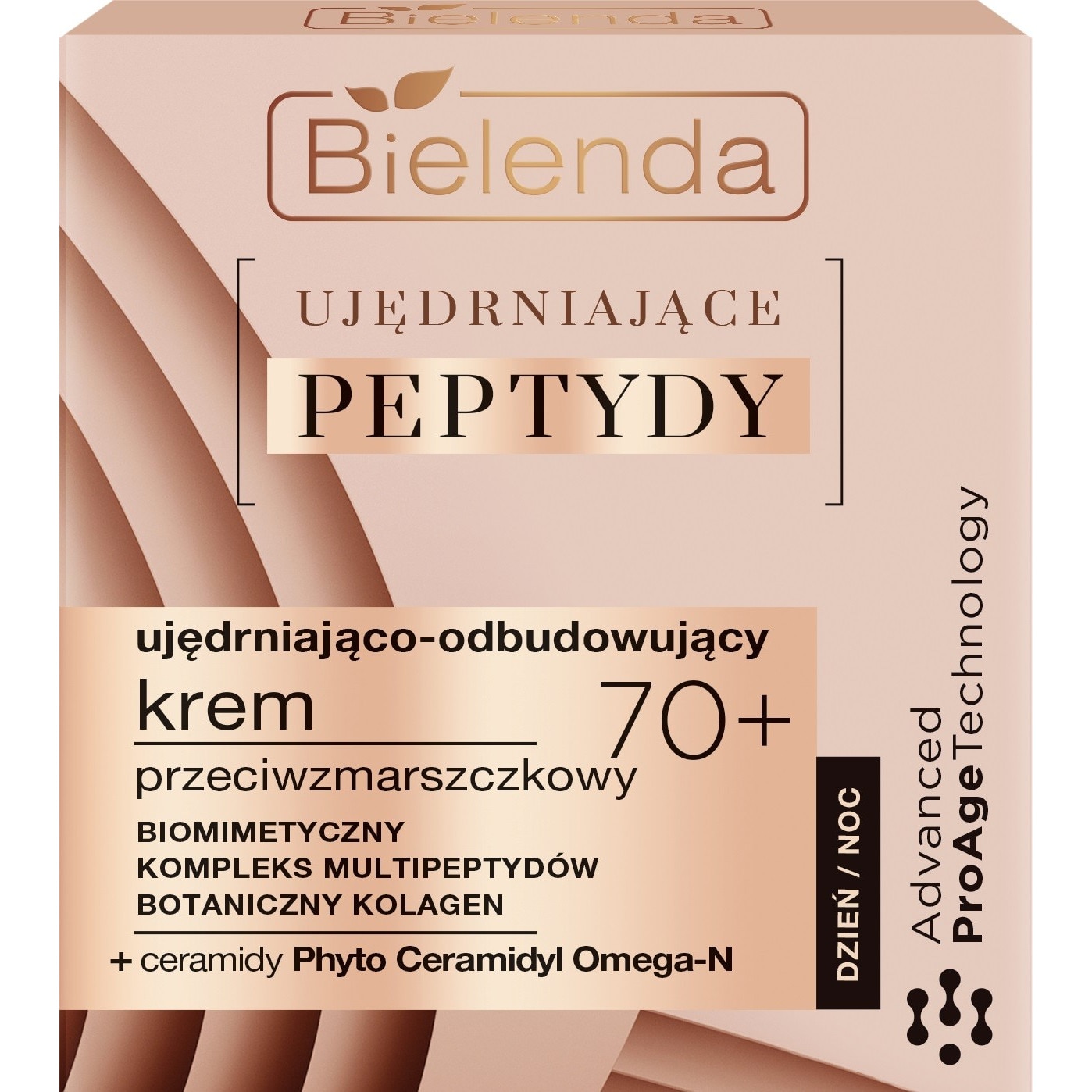 Крем за лице Peptydy 70+, Bielenda, Против бръчки, Ден/нощ, 50 ml - eMAG.bg