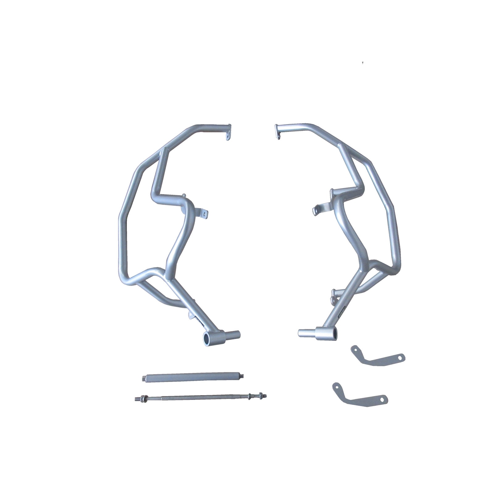 Bare protectie motor crash bars HEED Ducati Multistrada 1200 / 950 2015 2018 argintiu eMAG.ro