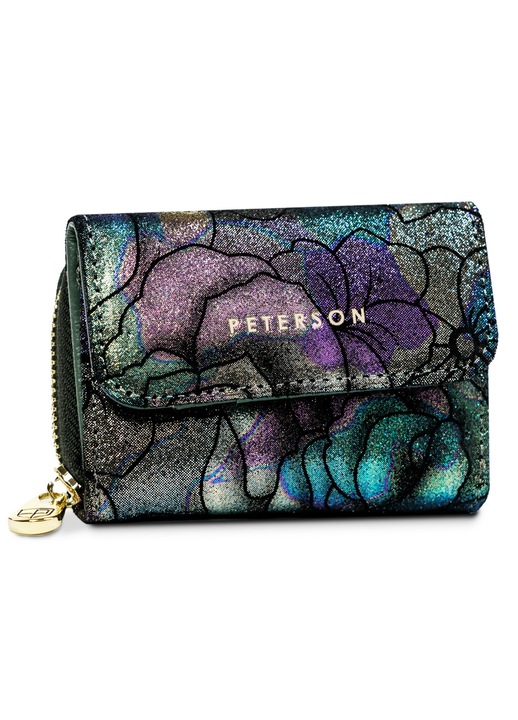 Дамски портфейл, Peterson, PTN423229, Зелен