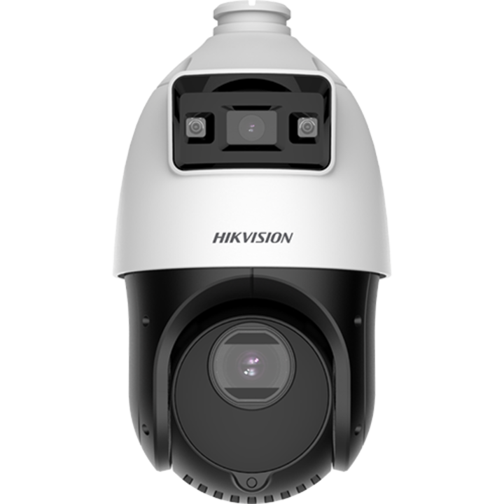Dahua IP PTZ térfigyelő kamera, TandemVu, DarkFighter és ColorVu, 4 MP, 2,8 mm és 4,8 ~ 120 mm objektív, WL 30 m, IR 100 m, audio, riasztó - HIKVISION DS-2SE4C425MWG-E14F0